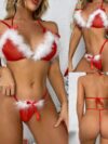 Christmas-Sexy-Backless-Bikini-Bra-Set-1