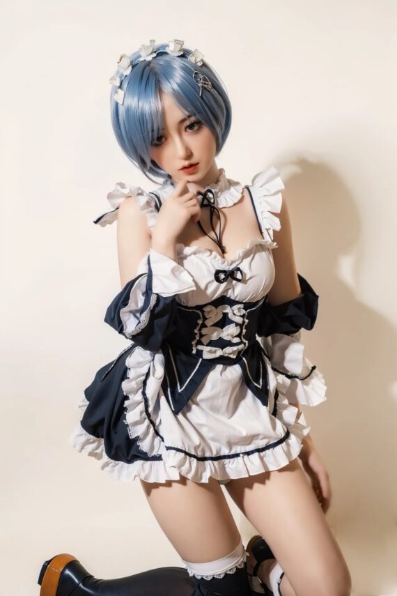 Rem-Cosplay-Anime-Sex-Doll-with-Short-Hair-158cm5ft2-4